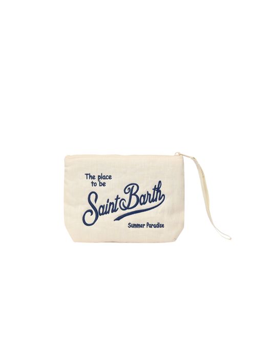 Pochette Aline Soft Line in lino Panna Mc2 Saint Barth | ALI005101276L